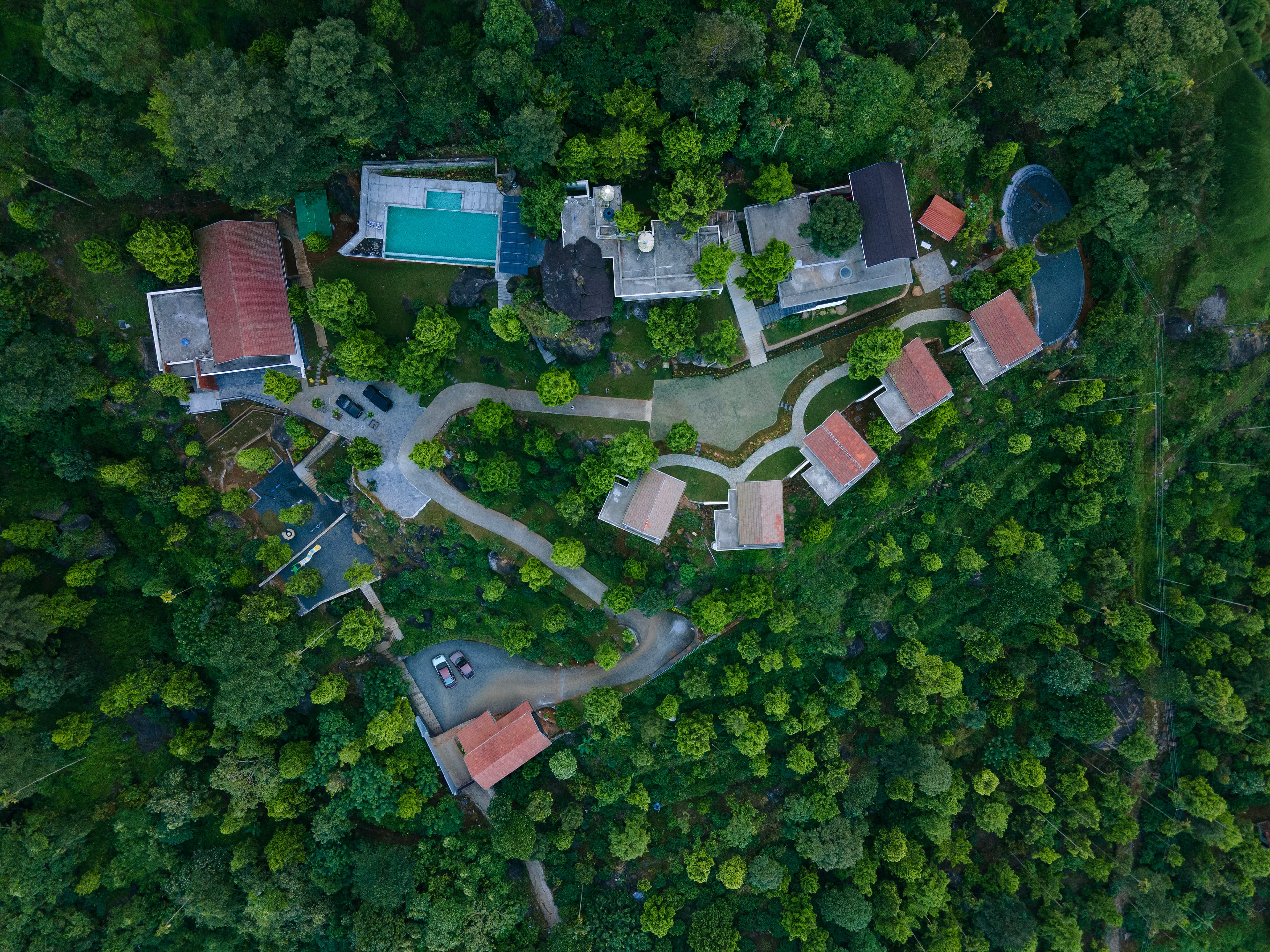 Traditional roof cottage
